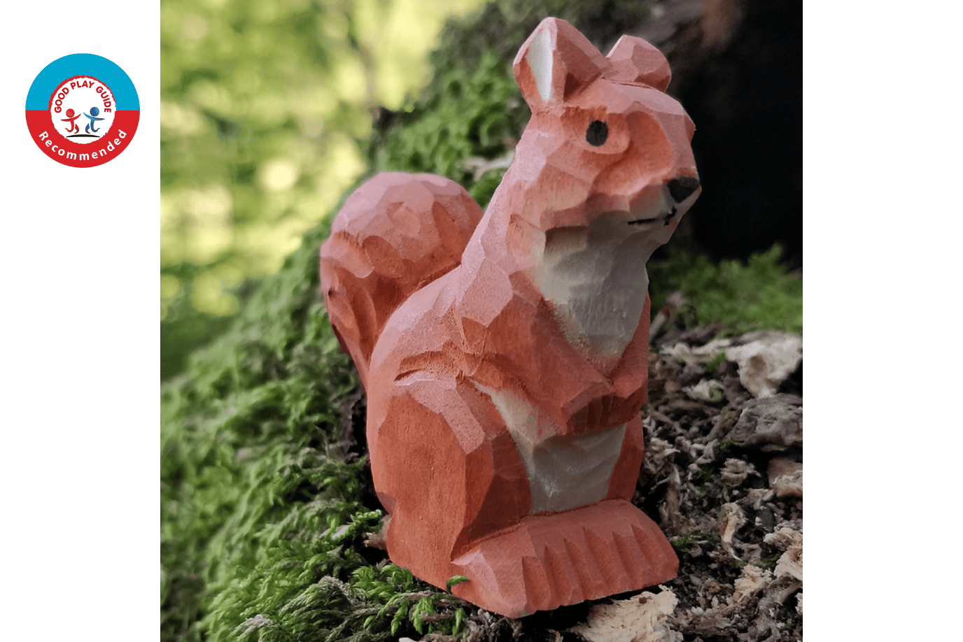 Wudimals Wudimals Wooden Squirrel