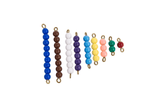 Coloured Bead Stairs 1-9 & Hanger for Coloured Bead Stairs