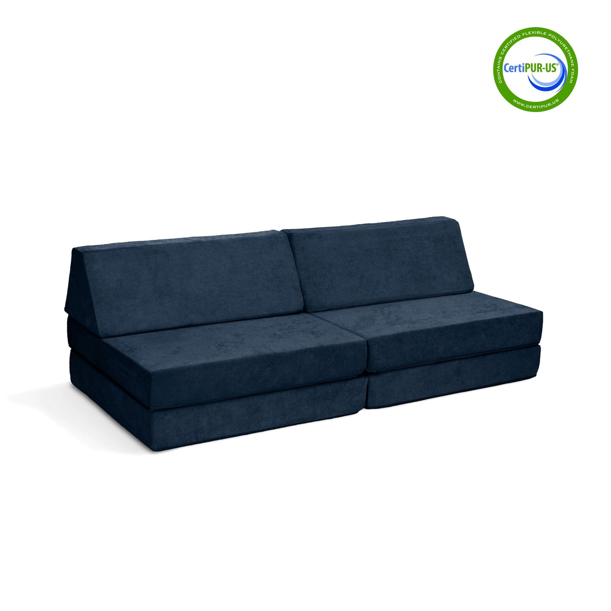 Go Coconut Canadian Play Couches, Furniture and Toys Play couch Midnight Tide The Coconut Play Couch