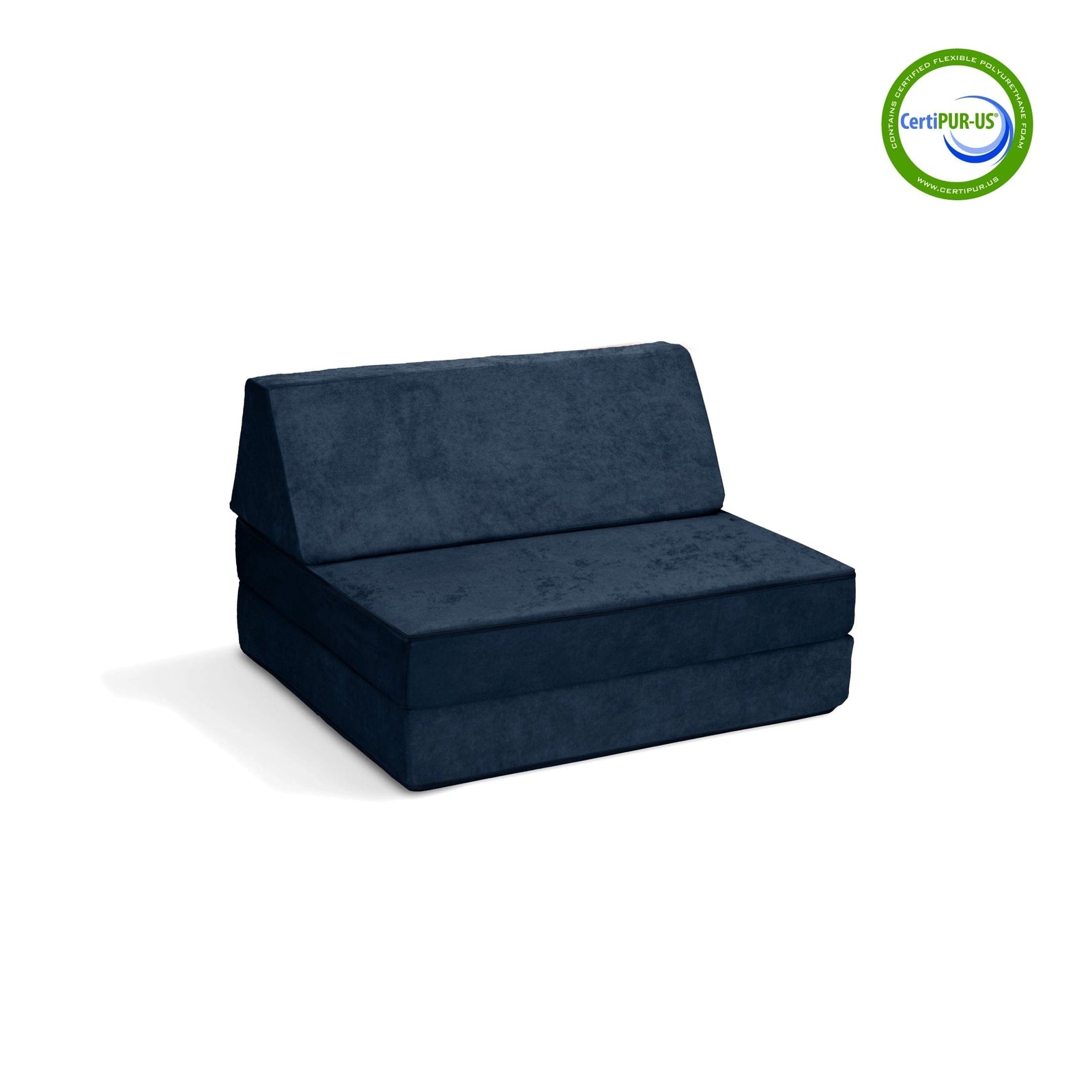 Go Coconut Canadian Play Couches, Furniture and Toys Play couch Midnight Tide The Half-Coconut Play Couch