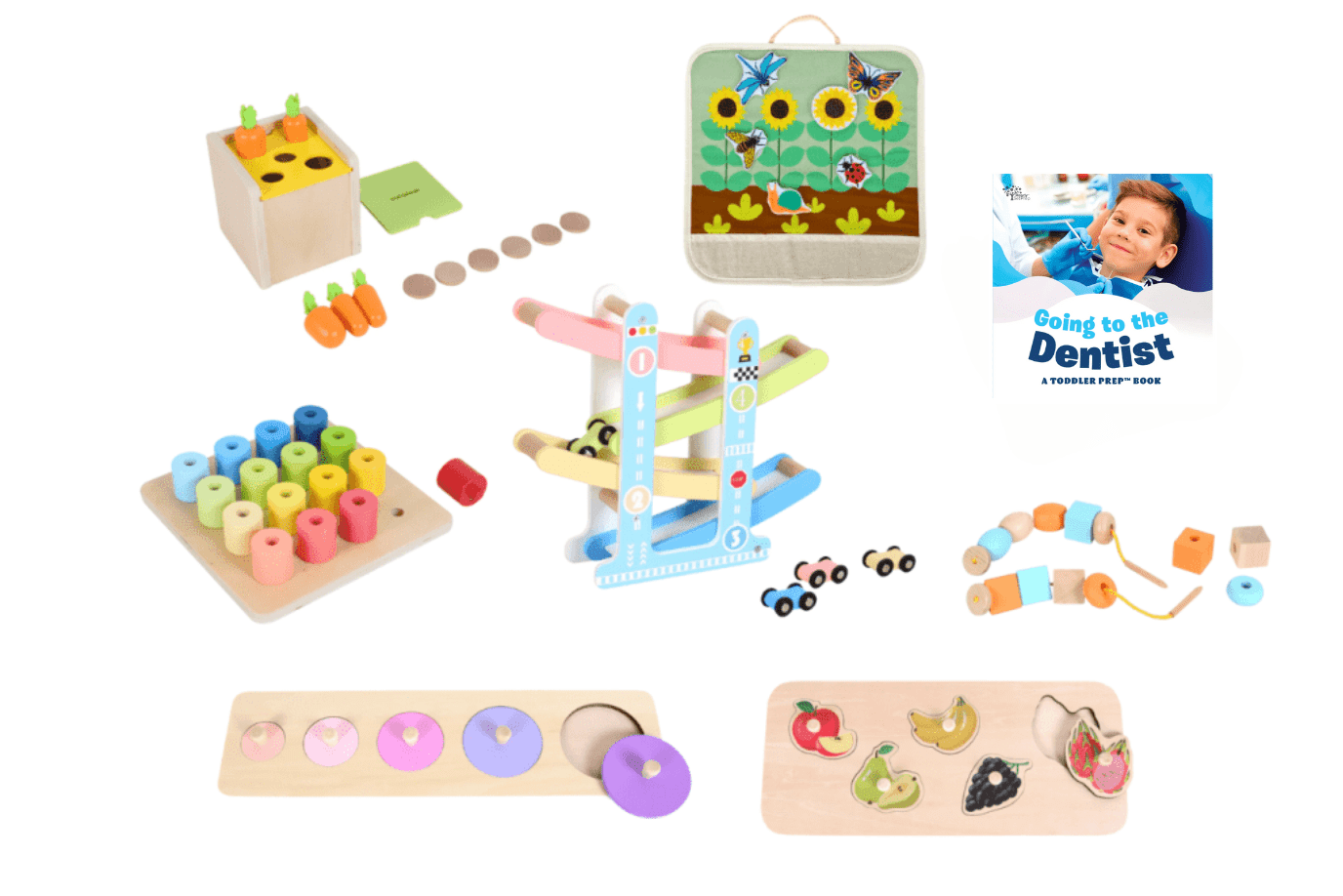 The Play Kits by Lovevery, Lovevery, Montessori toy subscription, buy Lovevery item individually, Lovevery Canada, Lovevery in store, The Babbler Playkit, Months 13 - 15, The Adventurer Playkit, Months 16 - 18, The Montessori Room, Toronto, Ontario, Canada. 