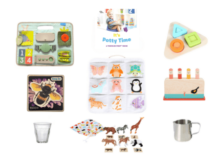 The Play Kits by Lovevery, Lovevery, Montessori toy subscription, buy Lovevery item individually, Lovevery Canada, Lovevery in store, The Realist Playkit, 19 - 21 Months, The Companion Playkit, 22 - 24 Months, The Montessori Room, Toronto, Ontario, Canada.