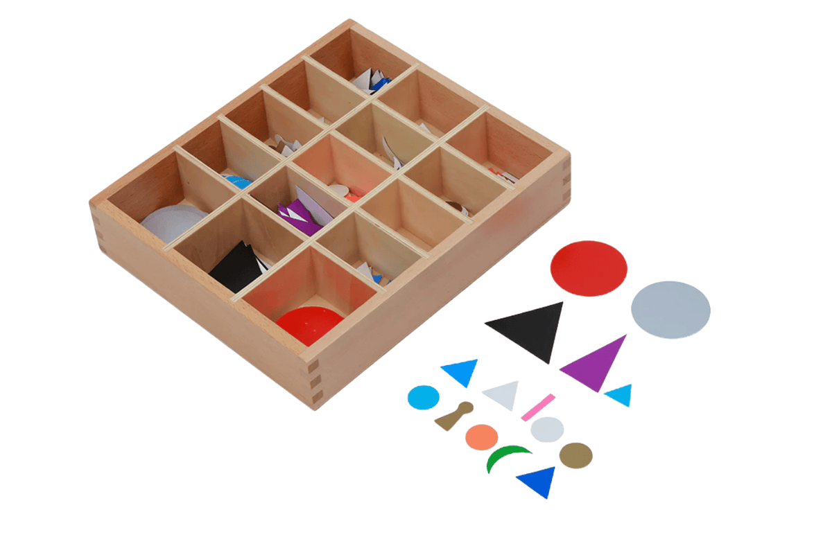 Adena Montessori Card Grammar Symbols with Box