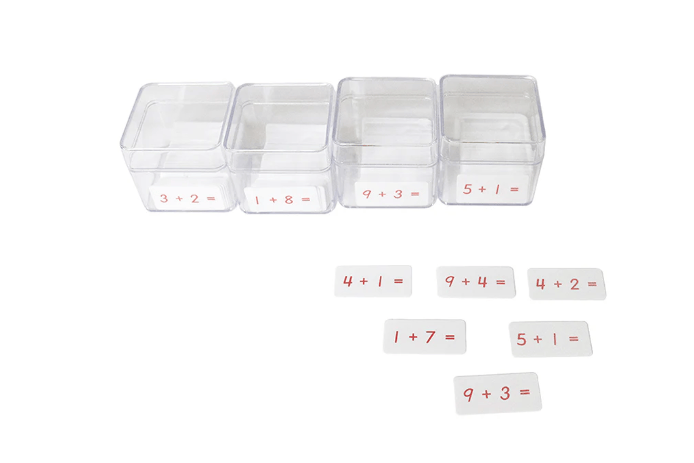 Adena Montessori Addition Problem Slips