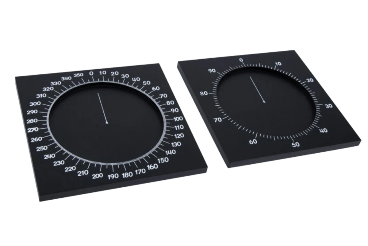Adena Montessori Centesimal Circle &amp; Protractor