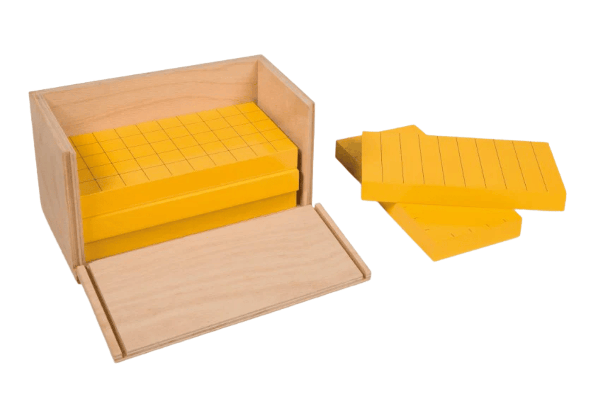 Adena Montessori Five Yellow Prisms
