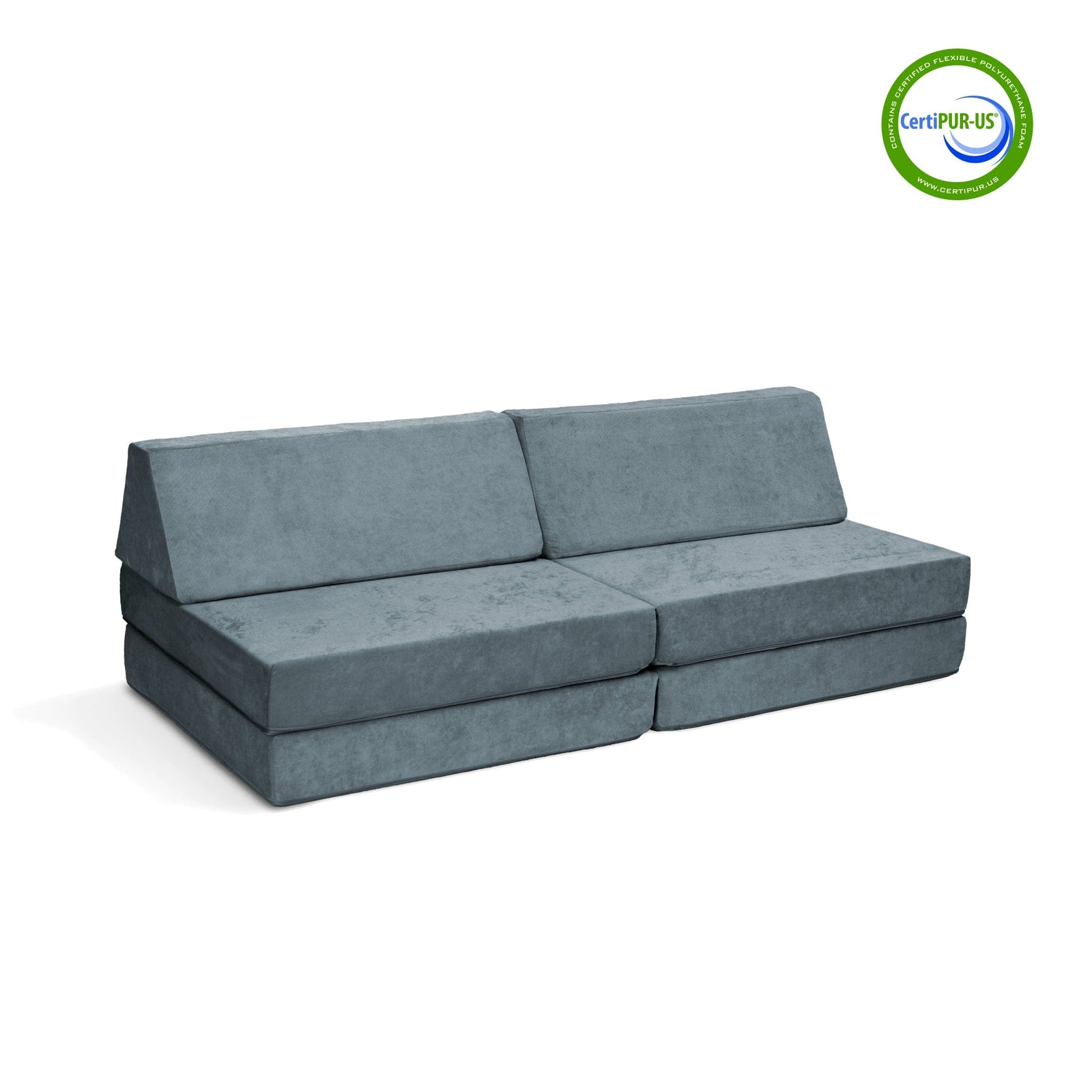 Go Coconut Canadian Play Couches, Furniture and Toys Play couch River Stone The Coconut Play Couch