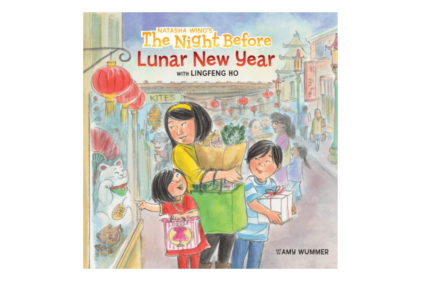Penguin Random House Book The Night Before Lunar New Year by Natasha Wing & Lingfeng Ho [Paperback]