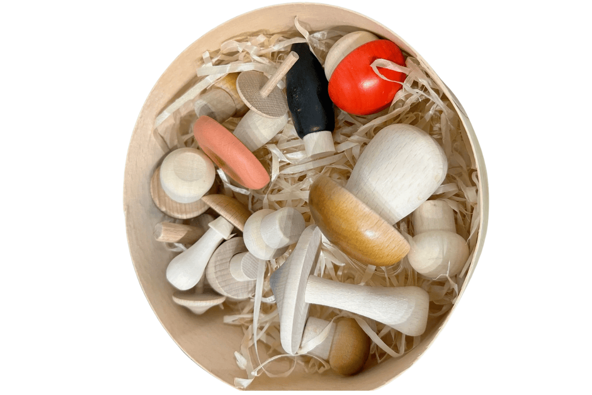 Fire The Imagination Wooden Mushrooms