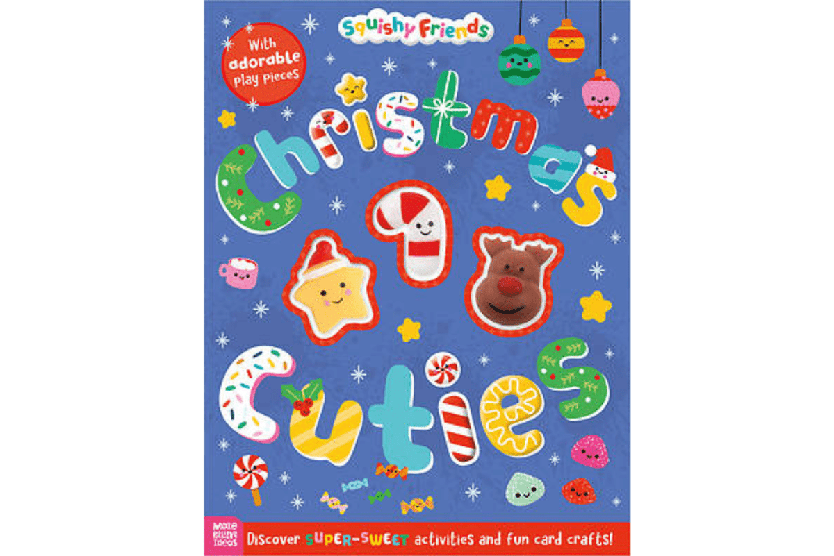 Squishy Friends Christmas Cuties Activity Book, christmas activity books for kids, christmas books for kids, christmas acitvities for kids, Toronto, Canada