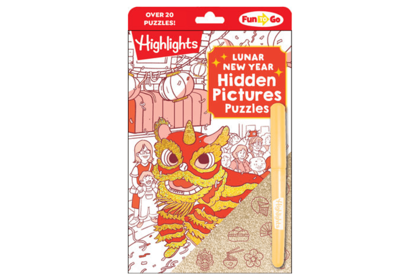 Penguin Random House Lunar New Year Hidden Pictures Puzzles Travel Book