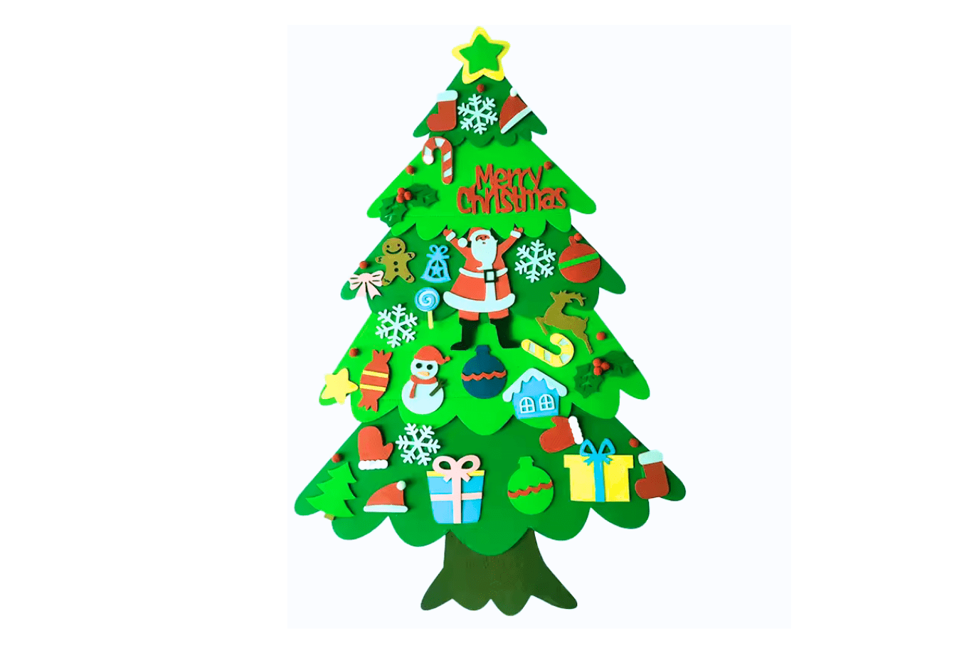 The Montessori Room Felt Christmas Tree