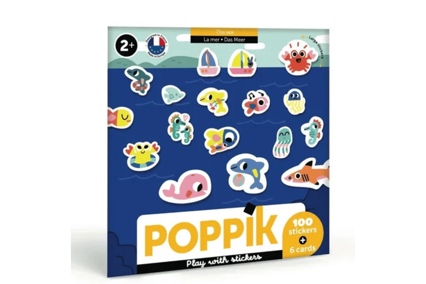 Fire The Imagination Sea My First Sticker Cards