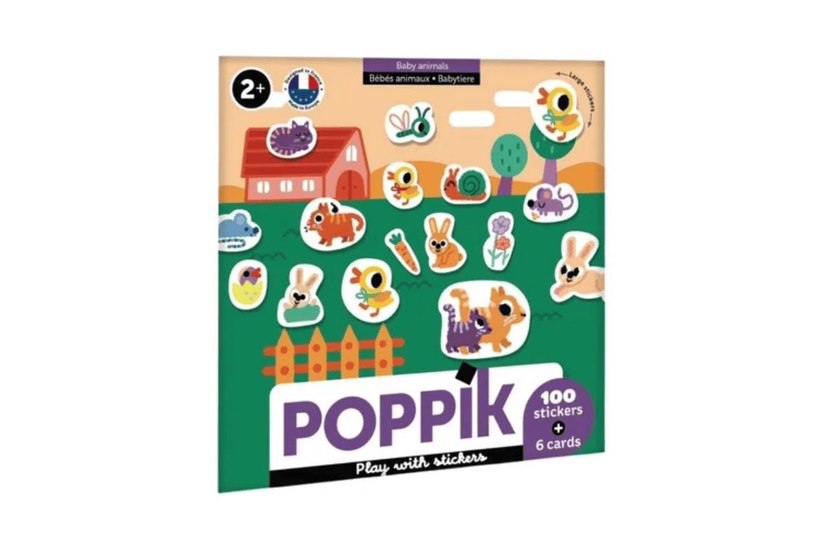 Fire The Imagination Baby Animals My First Sticker Cards