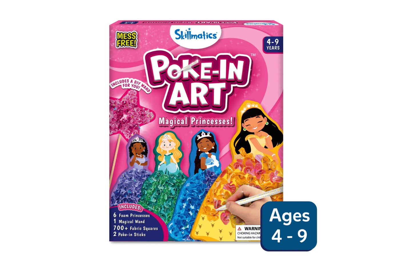 Skillmatics Princesses Poke-in Art Kits