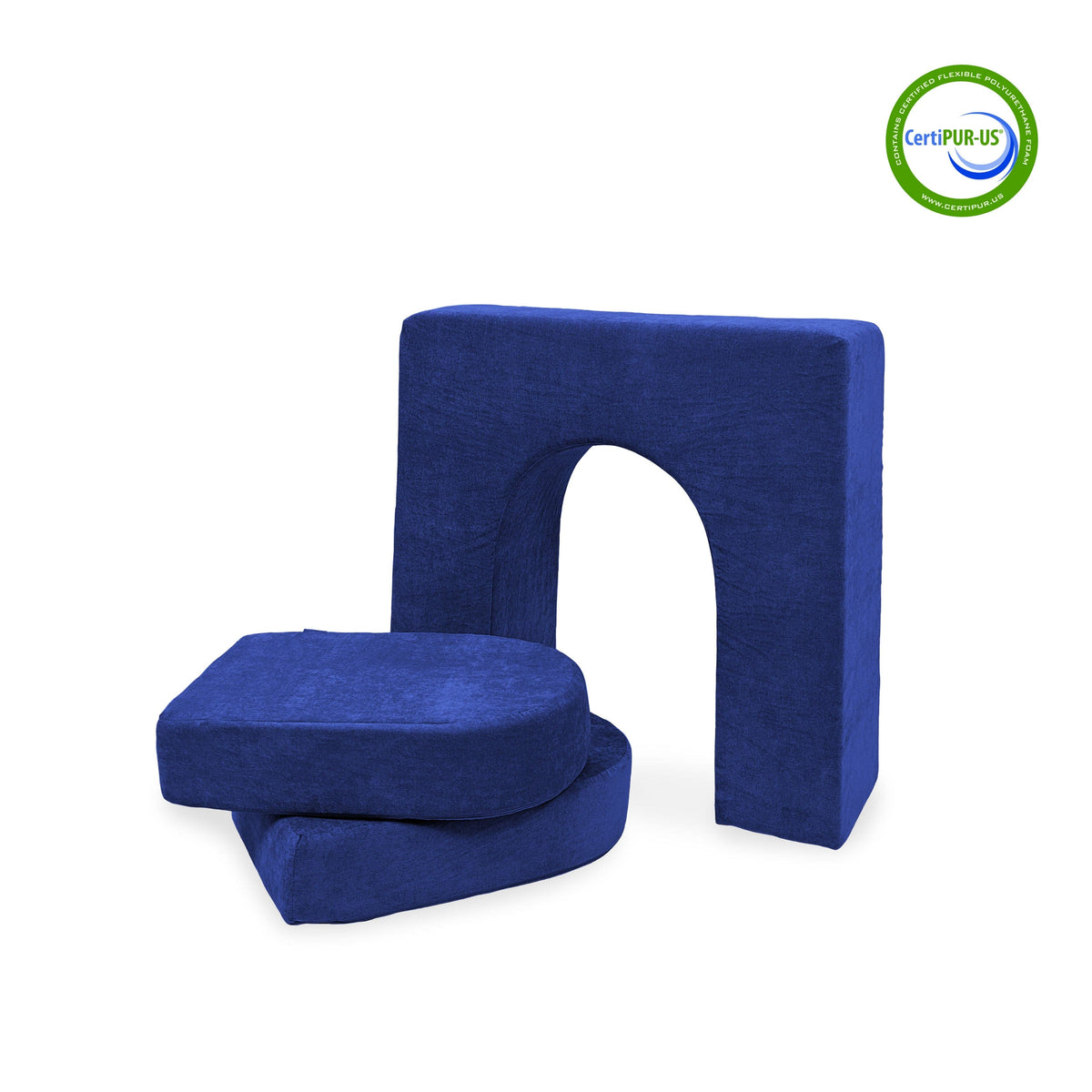 Go Coconut Canadian Play Couches, Furniture and Toys Cosmic Cobalt / 1 set (3 pieces) Coconut 10" Wall & Doors Set