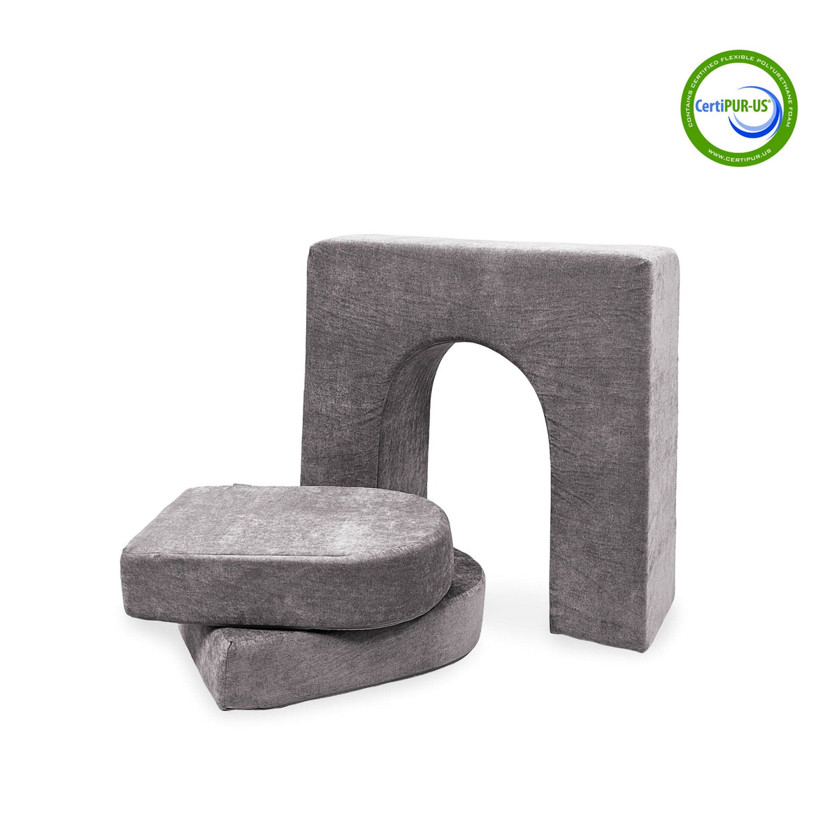 Go Coconut Canadian Play Couches, Furniture and Toys Rhino Tango / 1 set (3 pieces) Coconut 10" Wall & Doors Set