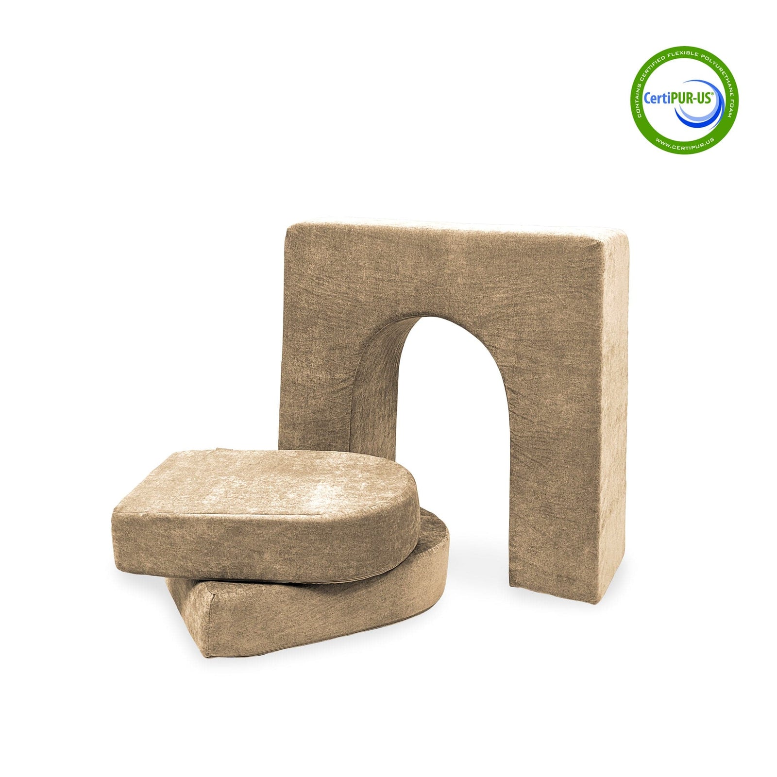 Go Coconut Canadian Play Couches, Furniture and Toys Coconut 10" Wall & Doors Set