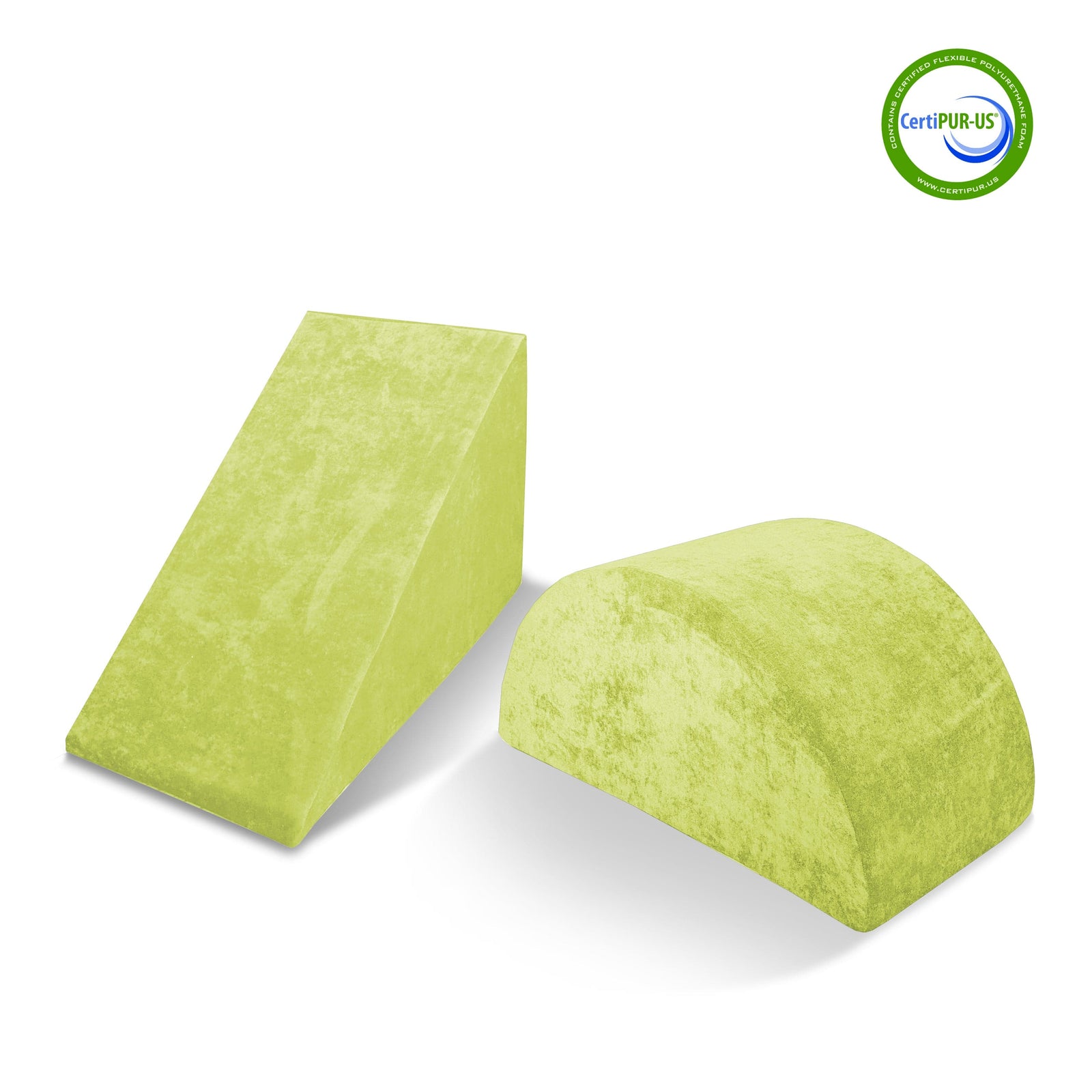 Go Coconut Canadian Play Couches, Furniture and Toys Lima Limon Wedge & Mega Rocker Bundle