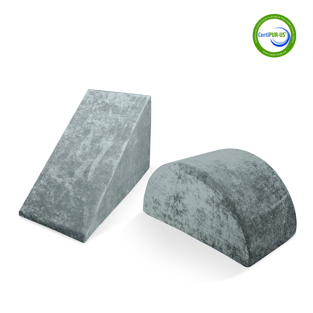 Go Coconut Canadian Play Couches, Furniture and Toys River Stone Wedge & Mega Rocker Bundle
