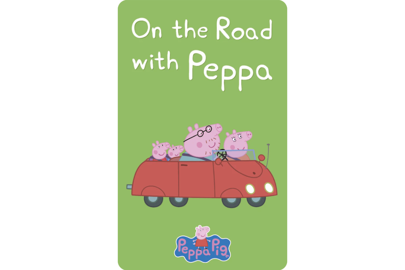 Yoto Card: On the Road with Peppa, Peppa Pig: On the Road with Peppa, Yoto cards Toronto, Yoto cards in store, The Montessori Room, Toronto, Ontario, Canada. 