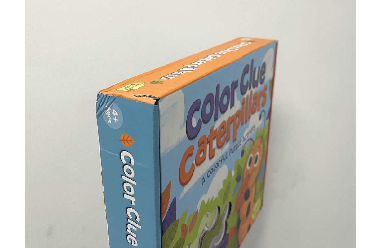 Peaceable Kingdom Colour Clue Caterpillars - Damaged Box - FINAL SALE