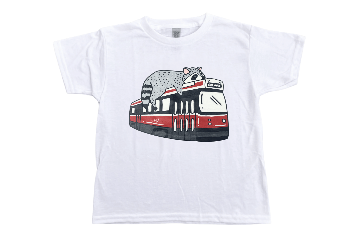 Crywolf Streetcar Raccoon T-Shirt - Youth