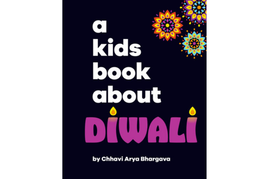 A Kids Book About Diwali by Chhavi Arya Bhargava, a kids book about series, children's books about Diwali, books for school age children about Diwali, books that explain Diwali, The Montessori Room, Toronto, Ontario, Canada. 