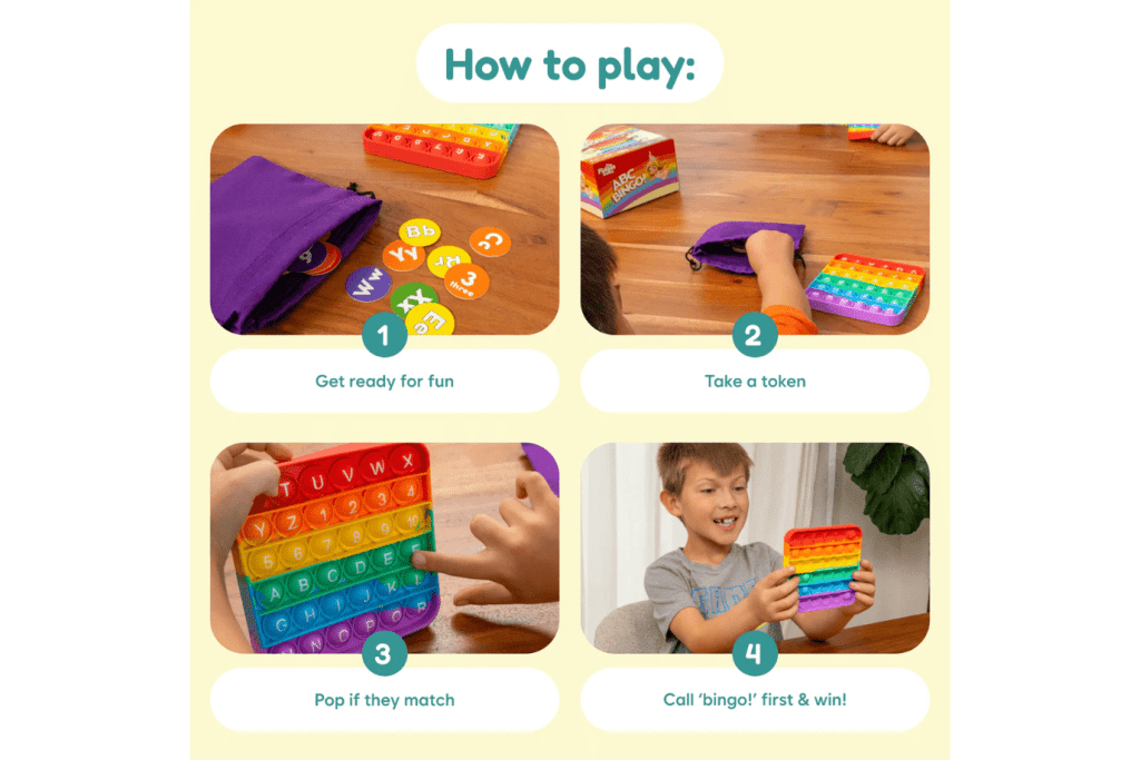 ABC BINGO! [The Fidget Company] (Pre-K to Kindergarten)