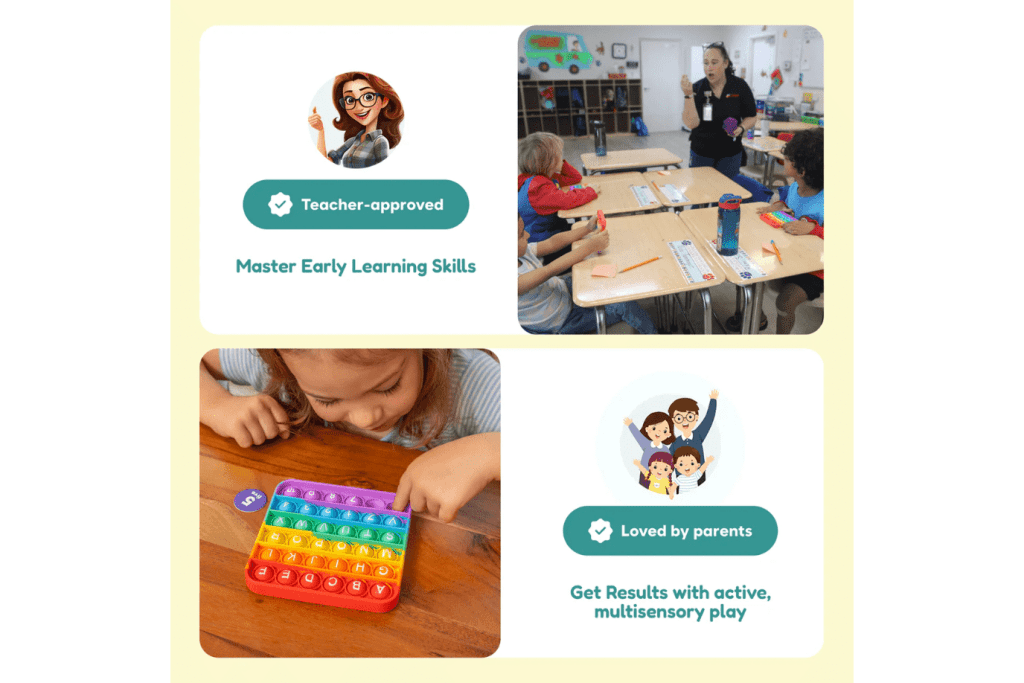 ABC BINGO! [The Fidget Company] (Pre-K to Kindergarten)