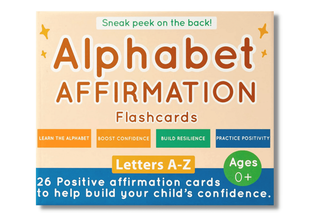 Alphabet Affirmation Flashcards