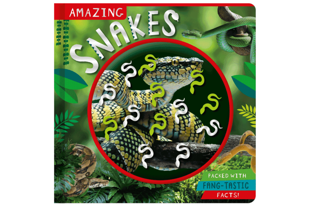 Amazing Snakes, Make Believe Ideas, non-fiction books for kids, books about snakes for kids, fact books for kids, books about nature for kids, The Montessori Room, Toronto, Ontario, Canada.