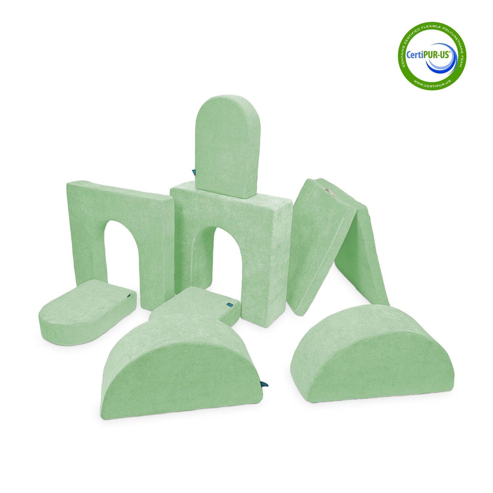 Go Coconut Canadian Play Couches, Furniture and Toys Misty Mint The Architect (8 Pieces)