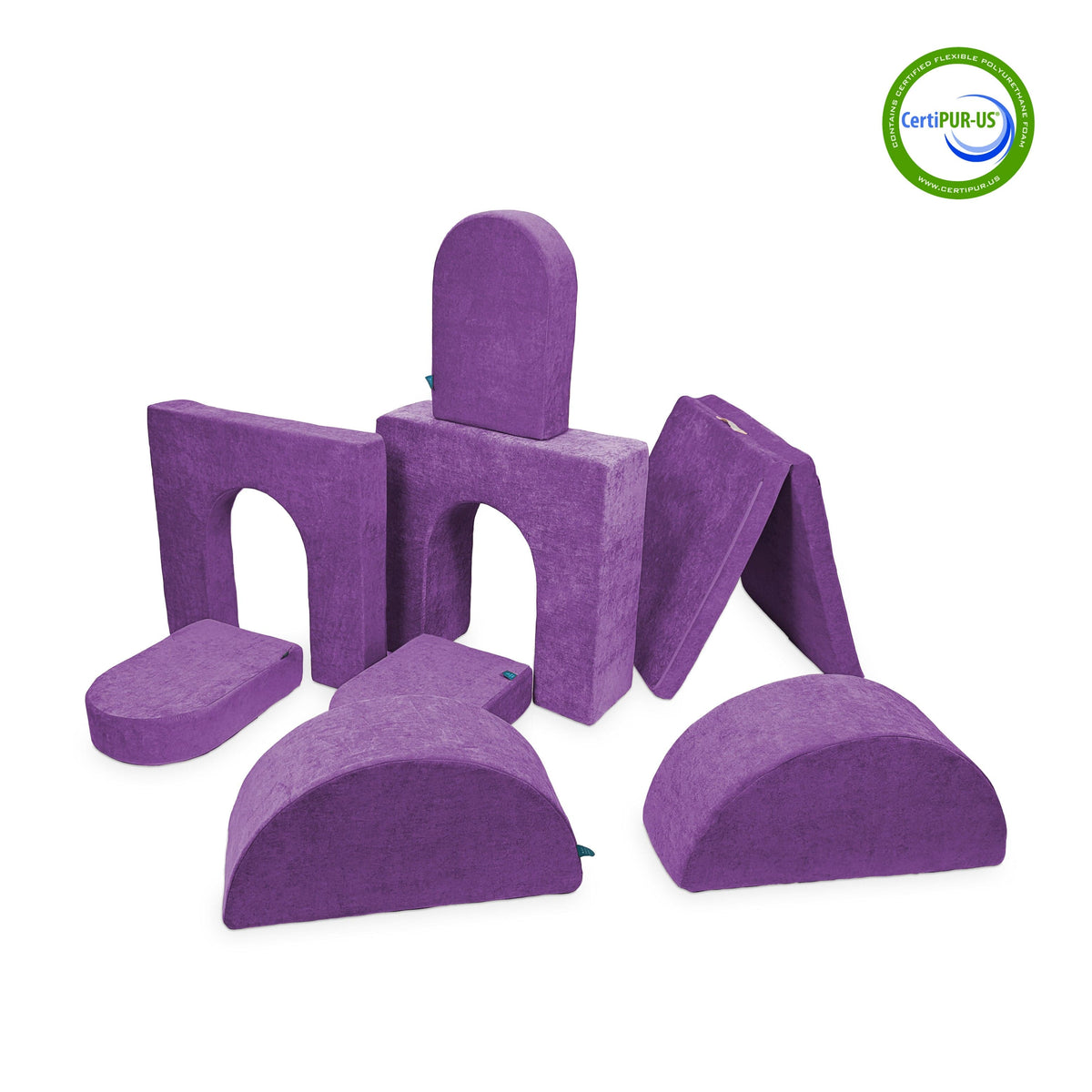 Go Coconut Canadian Play Couches, Furniture and Toys Groovy Grape The Architect (8 Pieces)