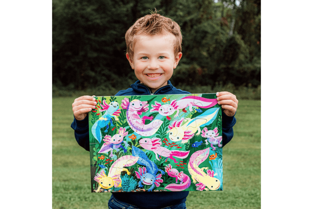 Axolotl 20 Piece Puzzle