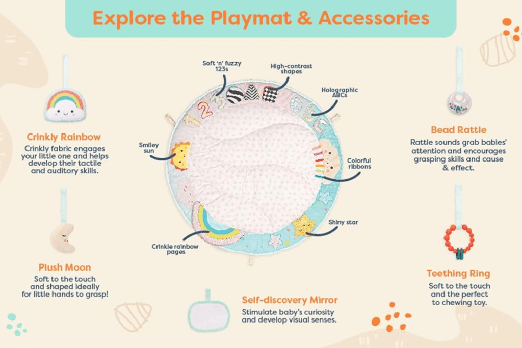 B. Toys Wooden Activity Gym