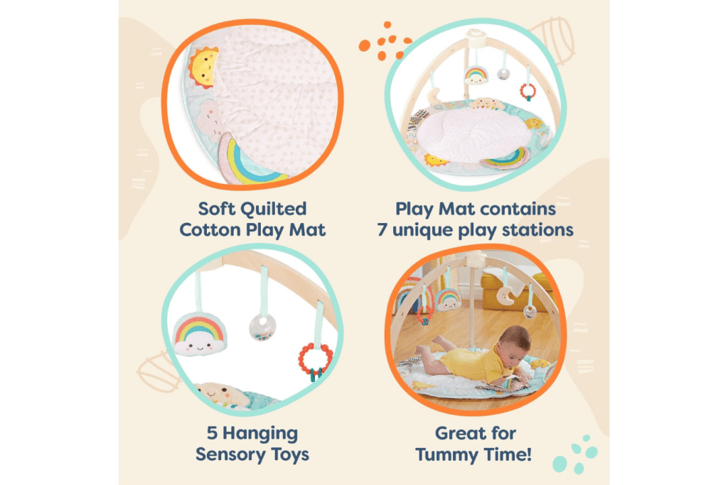 B. Toys Wooden Activity Gym