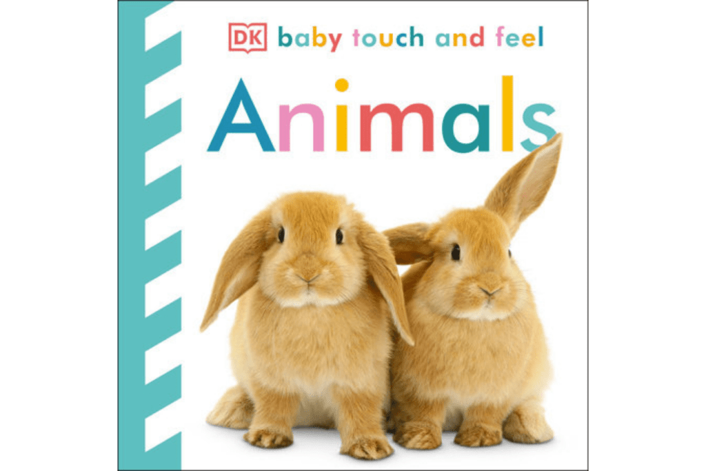Baby Touch and Feel: Animals, Montessori books for toddlers, books with real life photos of animals, books with pictures of animals, Montessori board books, books of real animals, DK Baby Touch and Feel Animals, Toronto, Canada