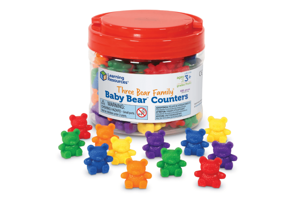 Bear Counters (102 Pieces)