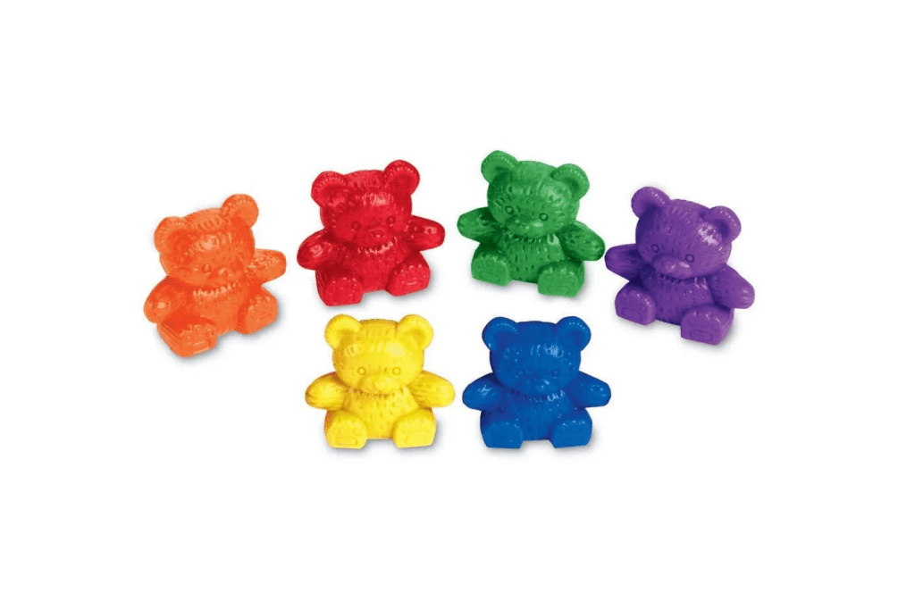 Bear Counters (102 Pieces)