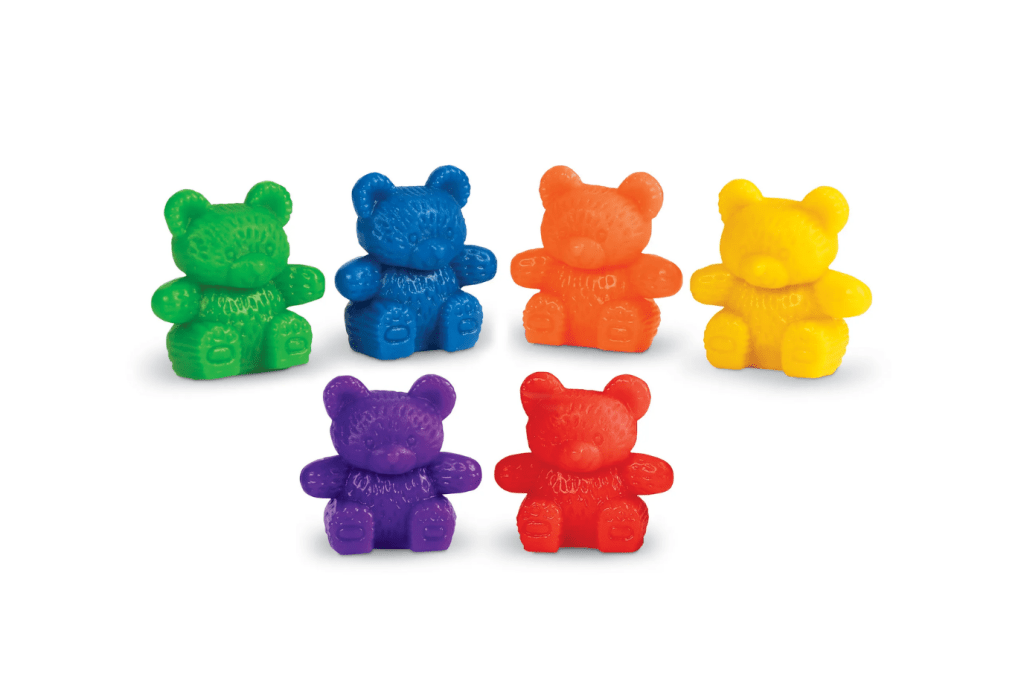 Bear Counters (102 Pieces)