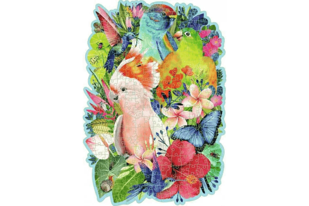 Beautiful Birds 300 Piece Wooden Puzzle