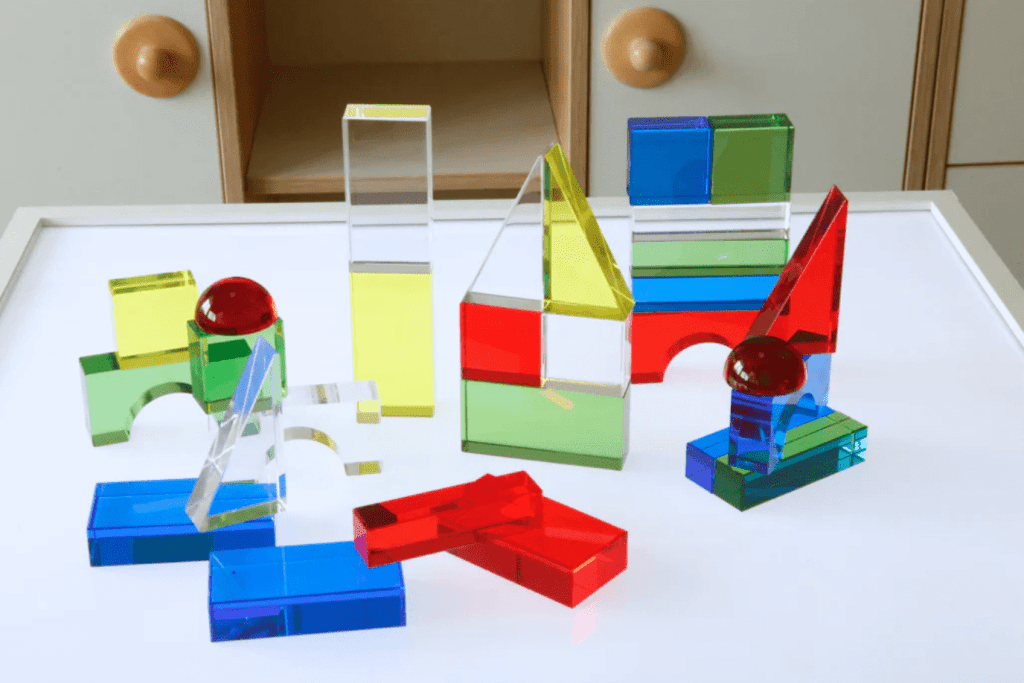 Beleduc Acrylic Blocks - 28 pcs