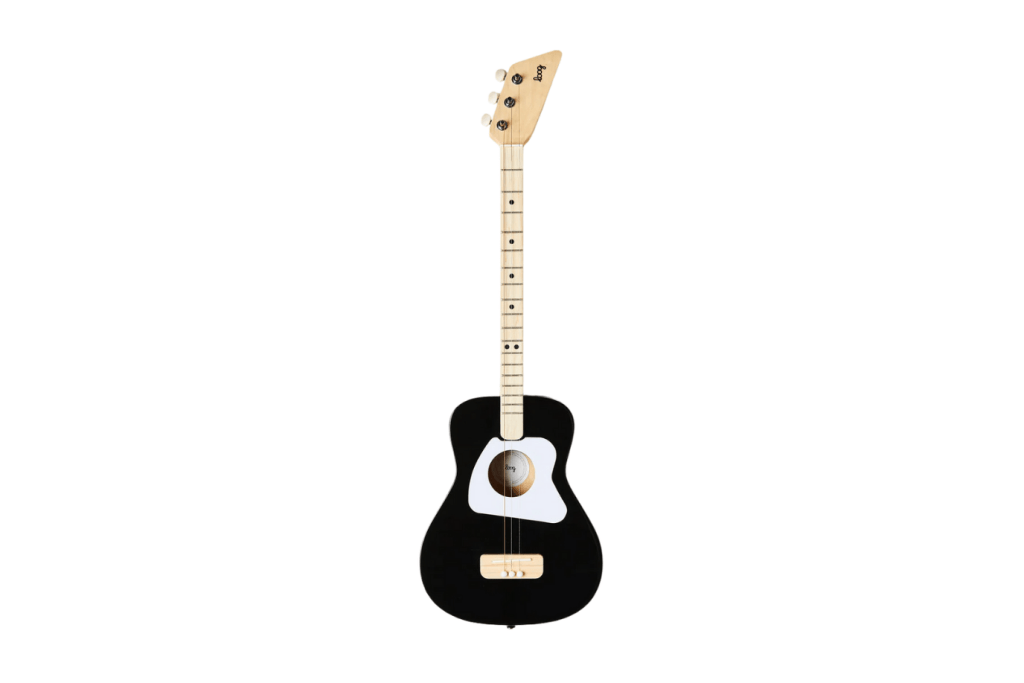 Black Loog Pro Acoustic Guitar (Ages 6+) - Floor Model - FINAL SALE