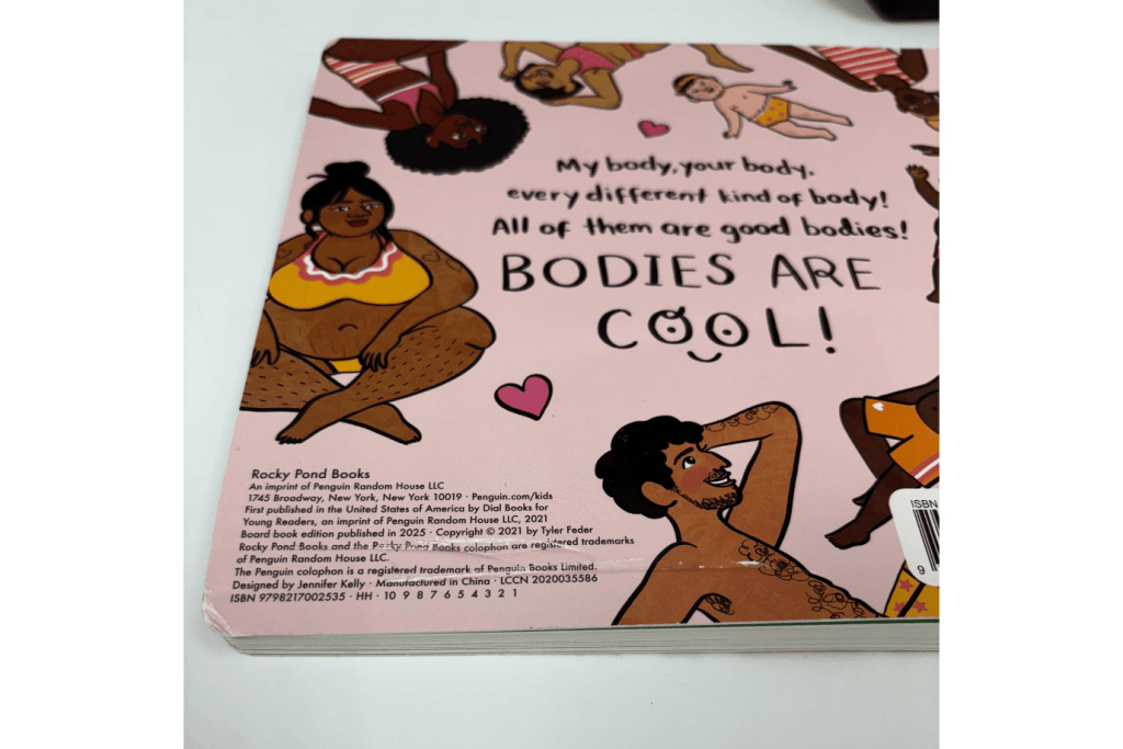 Bodies Are Cool by Tyler Feder - Damaged Cover - FINAL SALE