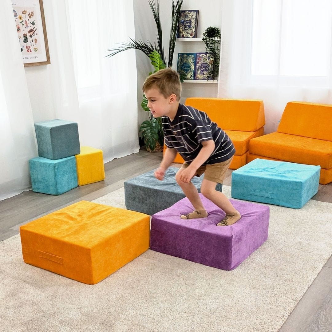 Go Coconut Canadian Play Couches, Furniture and Toys Bounce Pad Cocohop Maxi (Bounce & Crash Pad)