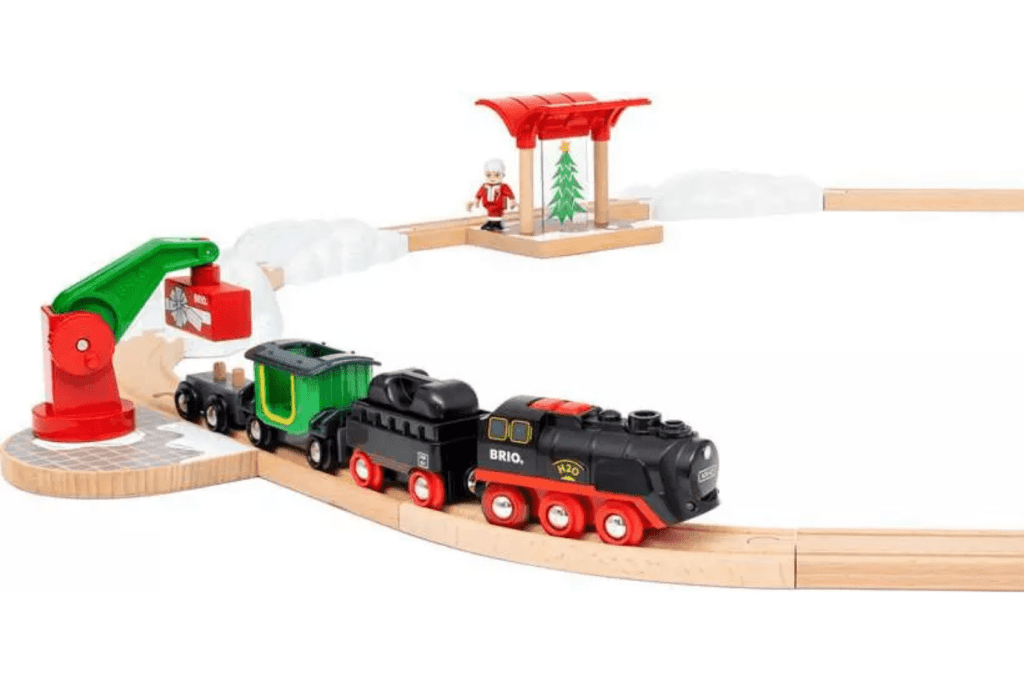 BRIO Christmas Steaming Train Set