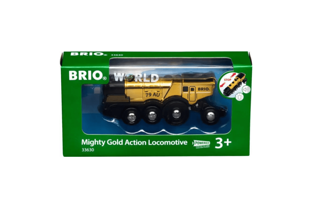 Brio Mighty Gold Action Locomotive