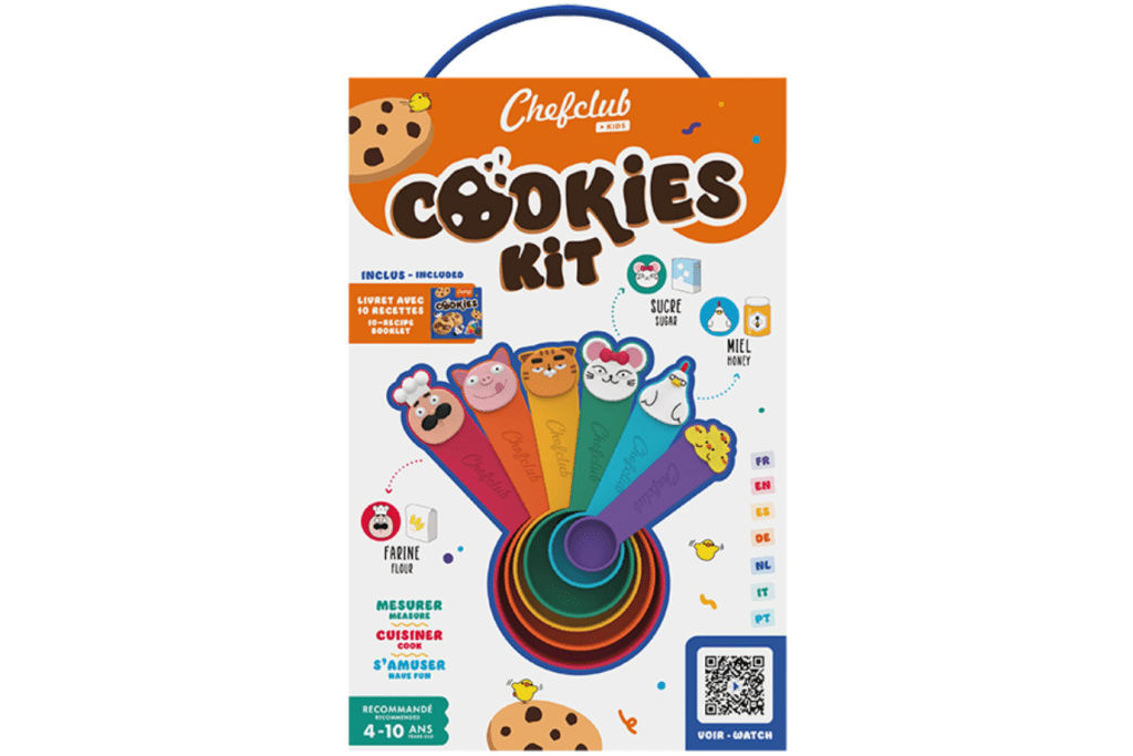 Chefclub Box Set: Cookies Kit, visual recipes for children, cookbooks for kids, gifts for children who love to bake, practical life skills, The Montessori Room, Toronto, Ontario, Canada.