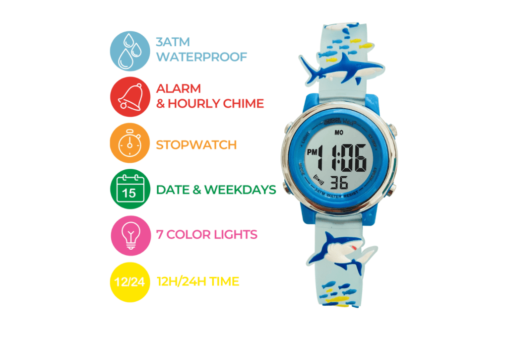 Children's Digital Watches from Preschool Collection